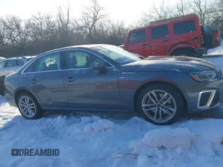 2021 Audi A4 S line Premium with VIN WAUDAAF4XMA042607, listed as a IAAI auction lot 41410399 with 65,287 mi miles and . Bid and sale history available at DreamBid. Image 13.