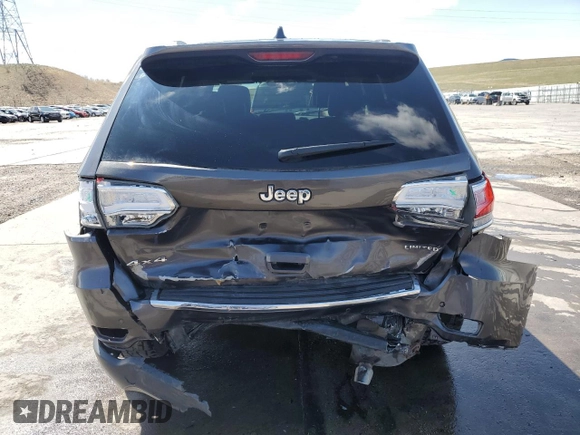 2018 Jeep Grand Cherokee Limited with VIN 1C4RJFBG0JC446568, listed as a Copart auction lot 51308875 with 62,468 mi miles and Salvage Title. Bid and sale history available at DreamBid. Image 6.