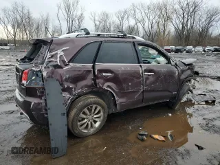 2012 Kia Sorento SX with VIN 5XYKWDA28CG240491, listed as a Copart auction lot 46829105 with 156,129 mi miles and Salvage Title. Bid and sale history available at carsss.com. Image 3.