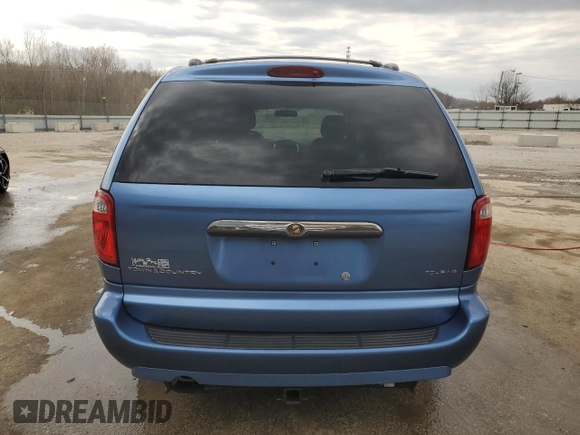 2007 Chrysler Town & Country LWB Touring with VIN 2A4GP54LX7R273419, listed as a Copart auction lot 50888705 with 219,038 mi miles and Non Repairable. Bid and sale history available at carsss.com. Image 6.