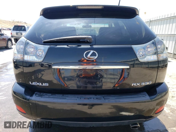 2006 Lexus RX with VIN JTJGA31U960060136, listed as a Copart auction lot 53114165 with 125,817 mi miles and Salvage Title. Bid and sale history available at carsss.com. Image 6.