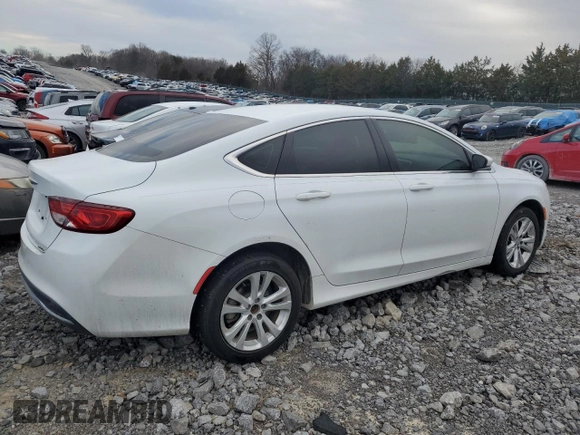 2016 Chrysler 200 Limited with VIN 1C3CCCAB1GN113477, listed as a Copart auction lot 47805365 with 151,810 mi miles and Salvage Title. Bid and sale history available at carsss.com. Image 3.