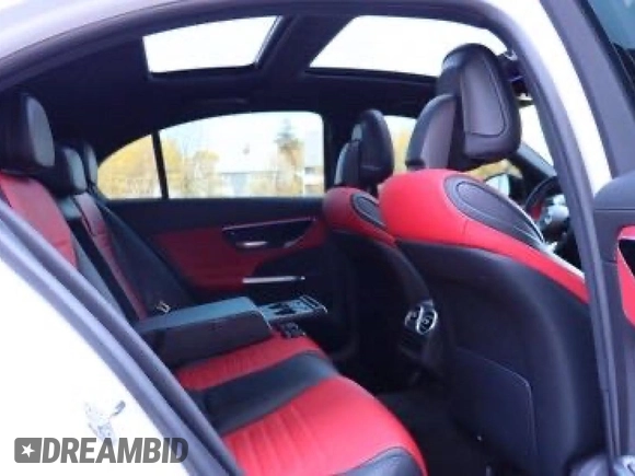 2023 Mercedes-Benz C 43 AMG with VIN W1KAF8HB8PR1244XX, listed as a Copart auction lot 55259535 with 15,372 mi miles and Clean Title. Bid and sale history available at DreamBid. Image 6.