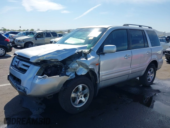2006 Honda Pilot EX with VIN 5FNYF28436B028888, listed as a IAAI auction lot 42014594 with 219,180 mi miles and . Bid and sale history available at DreamBid. Image 18.