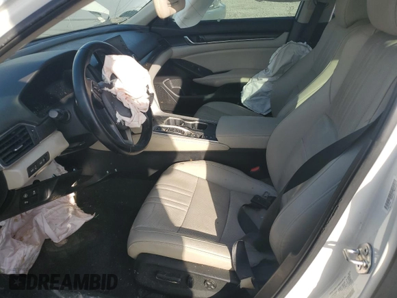 2020 Honda Accord Touring z VIN 1HGCV3F95LA017866, wystawiony jako Copart lot #43409605 z przebiegiem Nie podano mil oraz Szkoda całkowita • Salvage title. Historia ofert i sprzedaży dostępna na DreamBid. Obrazek 7.