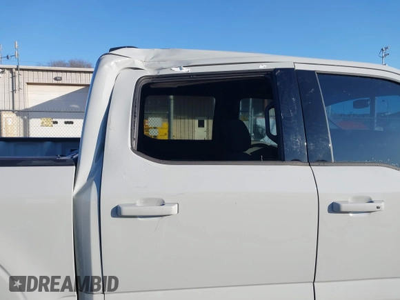 2023 Ford F-150 XL with VIN 1FTFW1E58PFB33406, listed as a IAAI auction lot 41768342 with 42,054 mi miles. Bid and sale history available at carsss.com. Image 6.
