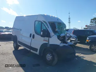 2020 Ram ProMaster Cargo with VIN 3C6TRVBG8LE127219, listed as a IAAI auction lot 41229938 with Not Provided miles and . Bid and sale history available at DreamBid. Image 1.