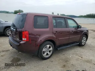 2013 Honda Pilot EX-L with VIN 5FNYF4H59DB049519, listed as a Copart auction lot 61036195 with 119,253 mi miles and Non repairable. Bid and sale history available at DreamBid. Image 3.