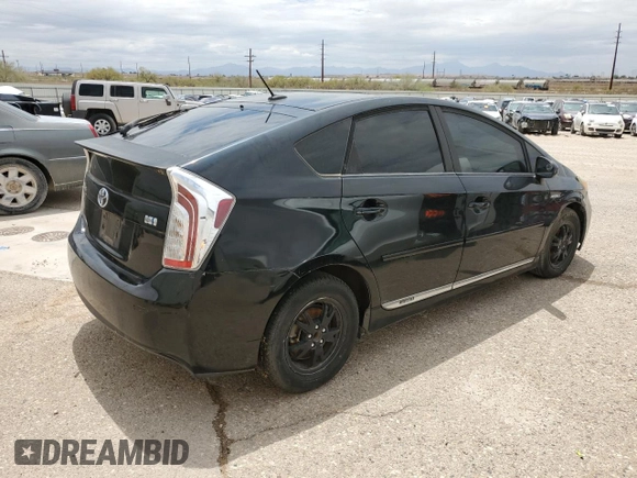 2012 Toyota Prius One with VIN JTDKN3DU1C5479402, listed as a Copart auction lot 55987055 with 176,263 mi miles and Clean Title. Bid and sale history available at DreamBid. Image 3.