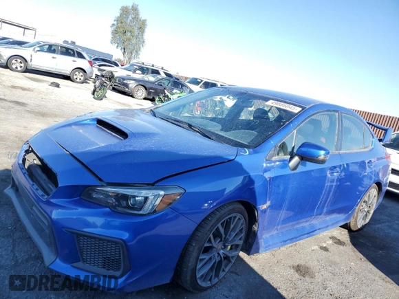 2019 Subaru WRX STI with VIN JF1VA2S60K9827503, listed as a Copart auction lot 49886045 with 59,352 mi miles and Salvage title. Bid and sale history available at DreamBid. Image 1.