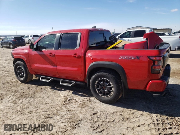 2025 Nissan Frontier SV with VIN 1N6ED1EJ0SN618133, listed as a Copart auction lot 41854885 with 853 mi miles and Salvage title. Bid and sale history available at DreamBid. Image 2.