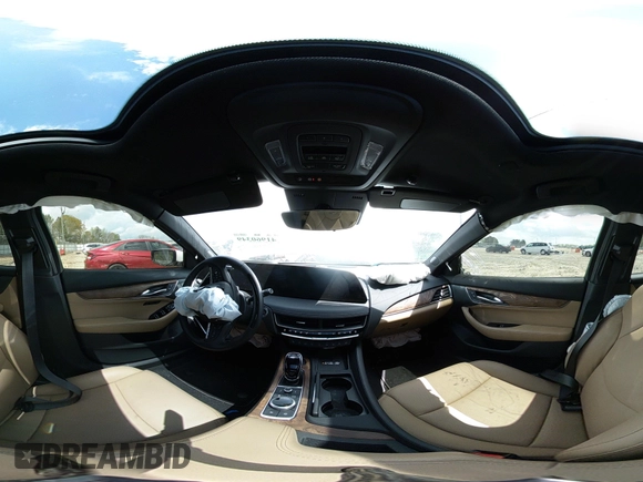 2025 Cadillac CT5 Premium Luxury z VIN 1G6DN5RW3S0106486, wystawiony jako IAAI lot #41960349 z przebiegiem 7 874 mil mil oraz . Historia ofert i sprzedaży dostępna na DreamBid. Obrazek 18.
