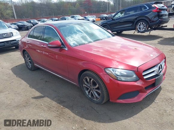 2017 Mercedes-Benz C 300 with VIN 55SWF4KB7HU231035, listed as a IAAI auction lot 42057097 with 58,123 mi miles and . Bid and sale history available at DreamBid. Image 1.