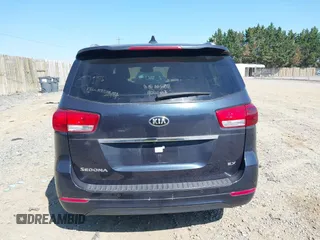 2017 Kia Sedona EX with VIN KNDMC5C11H6265352, listed as a IAAI auction lot 42181524 with 92,880 mi miles. Bid and sale history available at carsss.com. Image 16.