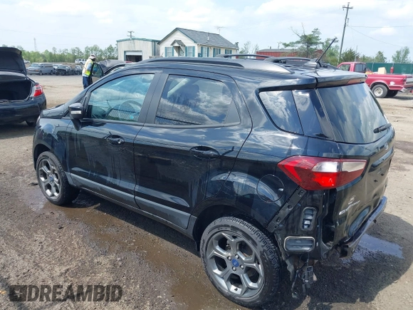 2018 Ford EcoSport SES with VIN MAJ6P1CL9JC231177, listed as a IAAI auction lot 42061133 with 59,476 mi miles and . Bid and sale history available at DreamBid. Image 3.
