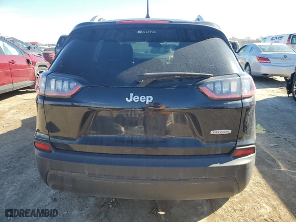 2019 Jeep Cherokee Latitude Plus with VIN 1C4PJLLB8KD365838, listed as a Copart auction lot 43583655 with 73,546 mi miles and Salvage Title. Bid and sale history available at carsss.com. Image 6.