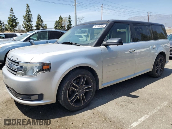 2014 Ford Flex SEL z VIN 2FMGK5C86EBD19783, wystawiony jako Copart lot #54235155 z przebiegiem 203 662 mil mil oraz Szkody całkowita. Historia ofert i sprzedaży dostępna na DreamBid. Obrazek 1.