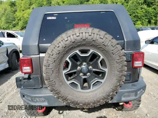 2016 Jeep Wrangler Unlimited Rubicon with VIN 1C4BJWFG4GL252209, listed as a Copart auction lot 58525725 with 46,604 mi miles and Salvage title. Bid and sale history available at DreamBid. Image 6.