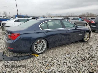 2015 BMW 7 Series 750Li xDrive with VIN WBAYF8C5XFD654218, listed as a Copart auction lot 51364905 with 181,537 mi miles and Clean title. Bid and sale history available at DreamBid. Image 3.
