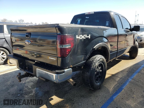 2011 Ford F-150 XL with VIN 1FTEX1EM5BFA12292, listed as a Copart auction lot 50152755 with 155,352 mi miles and Salvage title. Bid and sale history available at DreamBid. Image 3.