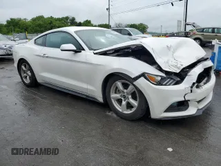 2017 Ford Mustang V6 with VIN 1FA6P8AM9H5358224, listed as a Copart auction lot 54611055 with 59,012 mi miles and Salvage title. Bid and sale history available at DreamBid. Image 4.