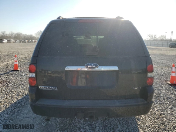 2010 Ford Explorer XLT with VIN 1FMEU7DE5AUB02425, listed as a Copart auction lot 47920365 with 118,033 mi miles and Salvage Title. Bid and sale history available at carsss.com. Image 6.