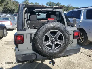 2018 Jeep Wrangler Unlimited Sport z VIN 1C4HJXDNXJW283388, wystawiony jako Copart lot #80480864 z przebiegiem Nie podano mil oraz Nie do naprawy • Non repairable. Historia ofert i sprzedaży dostępna na DreamBid. Obrazek 6.
