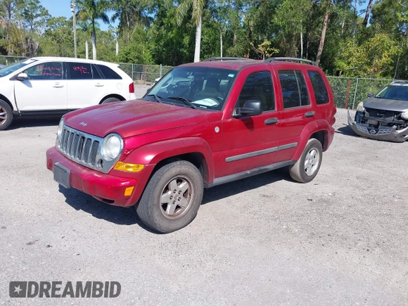 2007 Jeep Liberty Sport with VIN 1J4GL48K87W701907, listed as a IAAI auction lot 41802354 with 179,598 mi miles. Bid and sale history available at carsss.com. Image 2.