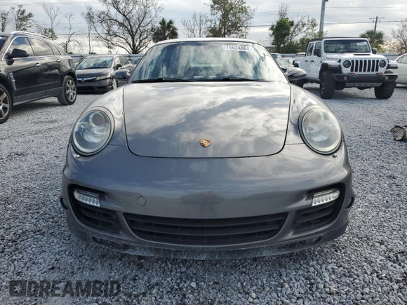 2007 Porsche 911 Turbo with VIN WP0AD299X7S785034, listed as a Copart auction lot 75624884 with Not Provided miles and Non Repairable. Bid and sale history available at DreamBid. Image 5.