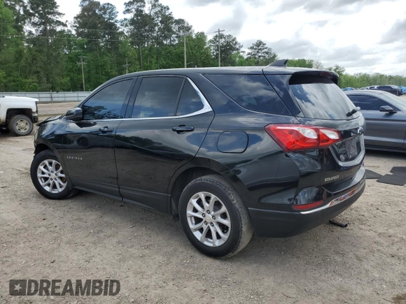 2020 Chevrolet Equinox LT with VIN 3GNAXUEV1LL129035, listed as a Copart auction lot 51486755 with 131,021 mi miles and Salvage Title. Bid and sale history available at DreamBid. Image 2.