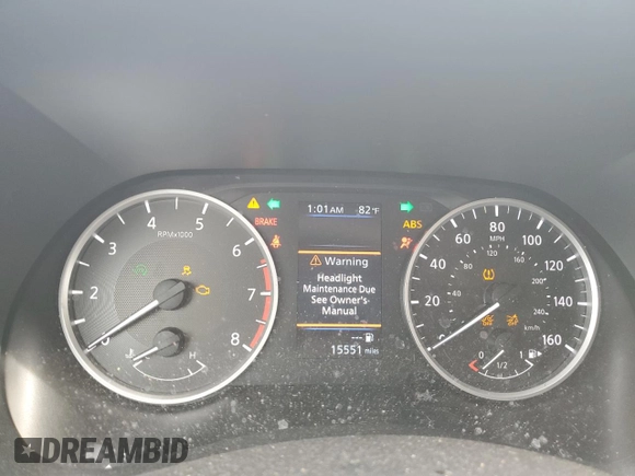 2024 Nissan Sentra S with VIN 3N1AB8BV5RY298704, listed as a Copart auction lot 56696355 with 15,551 mi miles and Clean Title. Bid and sale history available at DreamBid. Image 9.