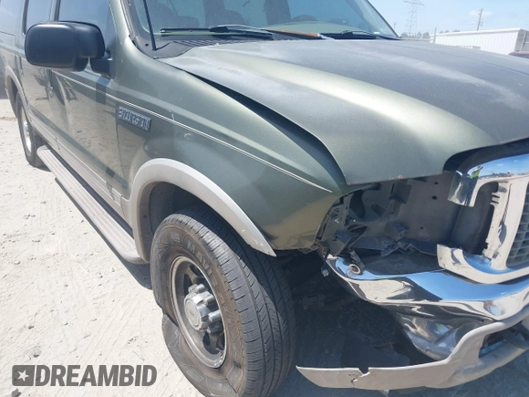 2001 Ford Excursion Limited z VIN 1FMNU42S71EA08659, wystawiony jako IAAI lot #42073155 z przebiegiem 393 805 mil mil oraz . Historia ofert i sprzedaży dostępna na DreamBid. Obrazek 6.