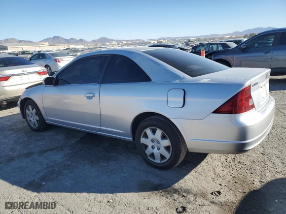 2001 Honda Civic EX with VIN 1HGEM21951L002346, listed as a Copart auction lot 89365405 with 126,637 mi miles and Salvage Title. Bid and sale history available at carsss.com. Image 2.