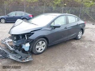 2016 Chevrolet Cruze LS with VIN 1G1BC5SMXG7250207, listed as a IAAI auction lot 41955058 with 123,231 mi miles. Bid and sale history available at carsss.com. Image 2.