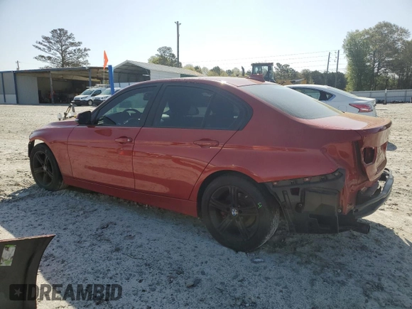 2015 BMW 3 Series 320i with VIN WBA3B1G57FNT03896, listed as a Copart auction lot 50959635 with 97,273 mi miles and Salvage Title. Bid and sale history available at carsss.com. Image 2.