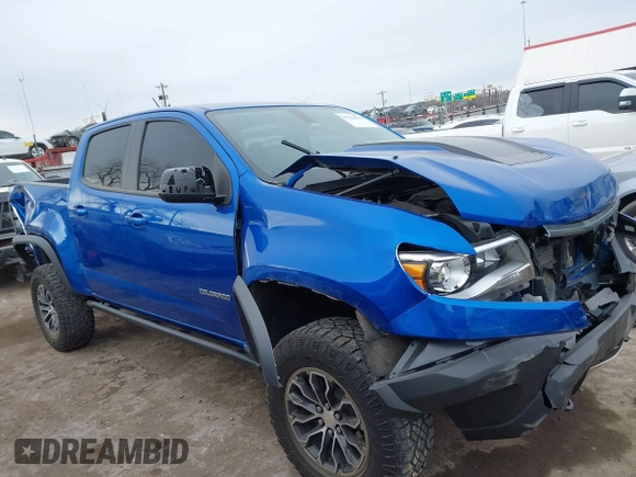 2018 Chevrolet Colorado 4WD ZR2 with VIN 1GCGTEEN7J1208489, listed as a IAAI auction lot 41314735 with 27,600 mi miles. Bid and sale history available at carsss.com. Image 14.
