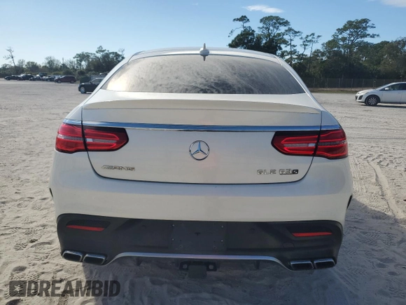 2018 Mercedes-Benz GLE 63 S AMG with VIN 4JGED7FB7JA095871, listed as a Copart auction lot 83789674 with 73,718 mi miles and Salvage title. Bid and sale history available at DreamBid. Image 6.