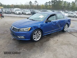 2017 Volkswagen Passat 1.8T SE w/Technology with VIN 1VWGT7A32HC003089, listed as a IAAI auction lot 41933870 with 118,863 mi miles. Bid and sale history available at carsss.com. Image 2.