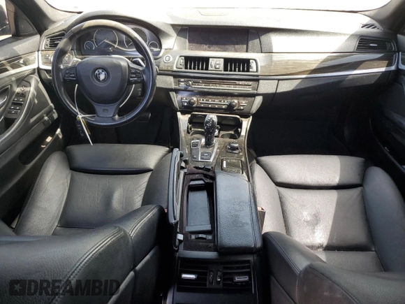 2013 BMW 5 Series 550i with VIN WBAFR9C55DD226669, listed as a Copart auction lot 50998855 with 121,655 mi miles and Clean Title. Bid and sale history available at carsss.com. Image 8.
