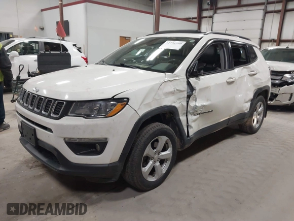 2017 Jeep Compass Latitude with VIN 3C4NJDBB0HT692722, listed as a IAAI auction lot 41776740 with 132,271 mi miles and . Bid and sale history available at DreamBid. Image 17.