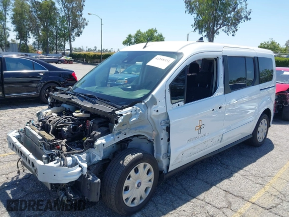 2022 Ford Transit Connect XLT with VIN NM0GS9F28N1514084, listed as a IAAI auction lot 42248331 with 43,395 mi miles and . Bid and sale history available at DreamBid. Image 20.
