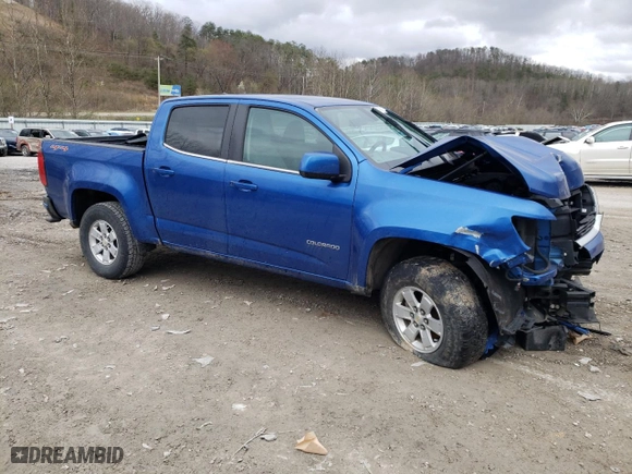 2020 Chevrolet Colorado 4WD Work Truck with VIN 1GCGTBEN4L1130643, listed as a Copart auction lot 49986855 with 75,423 mi miles and Salvage Title. Bid and sale history available at carsss.com. Image 4.