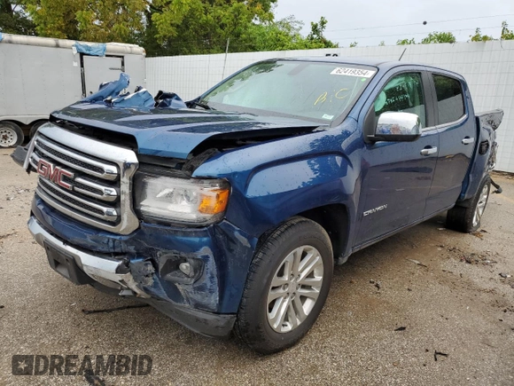 2019 GMC Canyon 4WD SLT with VIN 1GTG6DEN4K1354710, listed as a Copart auction lot 62419354 with 83,107 mi miles and Salvage Title. Bid and sale history available at carsss.com. Image 1.