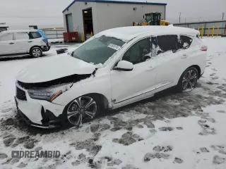 2024 Acura RDX w/Advance Package with VIN 5J8TC2H7XRL019329, listed as a Copart auction lot 81624174 with 6,162 mi miles and Salvage Title. Bid and sale history available at carsss.com. Image 1.
