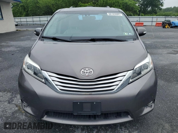 2016 Toyota Sienna Limited with VIN 5TDDK3DC8GS130925, listed as a Copart auction lot 60163985 with 157,507 mi miles and Salvage title. Bid and sale history available at DreamBid. Image 5.