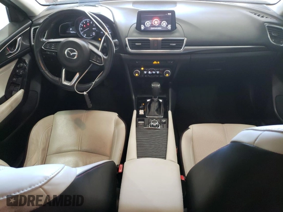 2017 Mazda 3 Grand Touring with VIN 3MZBN1M34HM143009, listed as a Copart auction lot 46926945 with 75,424 mi miles and Salvage Title. Bid and sale history available at carsss.com. Image 8.