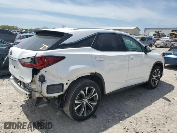 2017 Lexus RX 350 with VIN 2T2ZZMCA5HC087870, listed as a Copart auction lot 53675925 with 125,295 mi miles and Salvage Title. Bid and sale history available at DreamBid. Image 3.