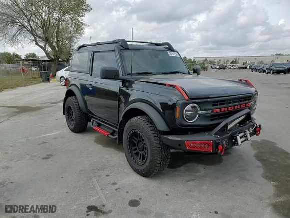 2023 Ford Bronco with VIN 1FMDE5AP6PLB24273, listed as a Copart auction lot 45181204 with 11,079 mi miles. Bid and sale history available at carsss.com. Image 11.