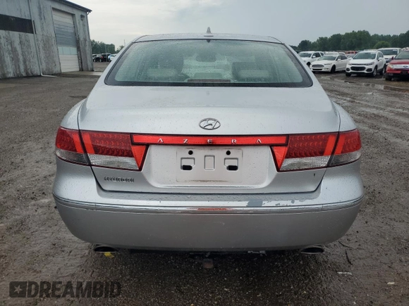 2009 Hyundai Azera GLS with VIN KMHFC46D19A360786, listed as a Copart auction lot 63695005 with 102,733 mi miles and Clean title. Bid and sale history available at DreamBid. Image 6.