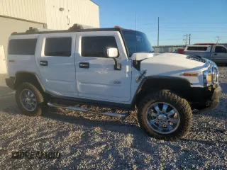 2005 Hummer H2 SUV with VIN 5GRGN23U45H126654, listed as a Copart auction lot 87684275 with 182,020 mi miles and Salvage Title. Bid and sale history available at carsss.com. Image 4.
